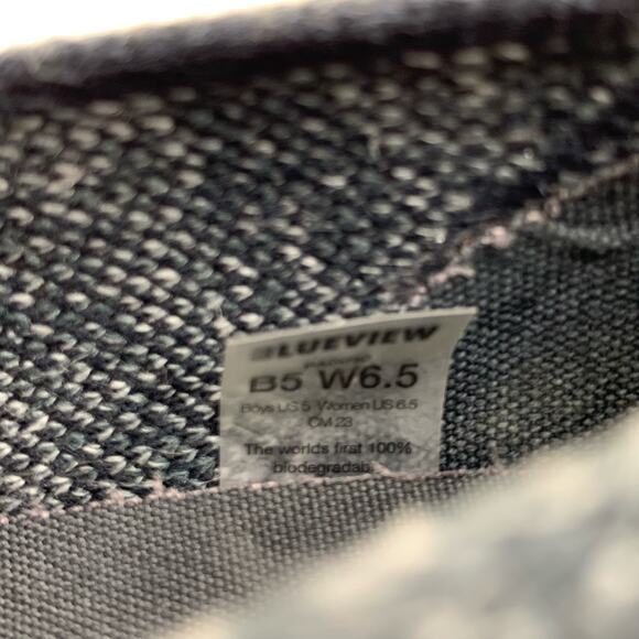 Blueview Pacific Shoes Biodegradable Plant Based Grey Knit Soleic Women’s 6.5 - Picture 6 of 13